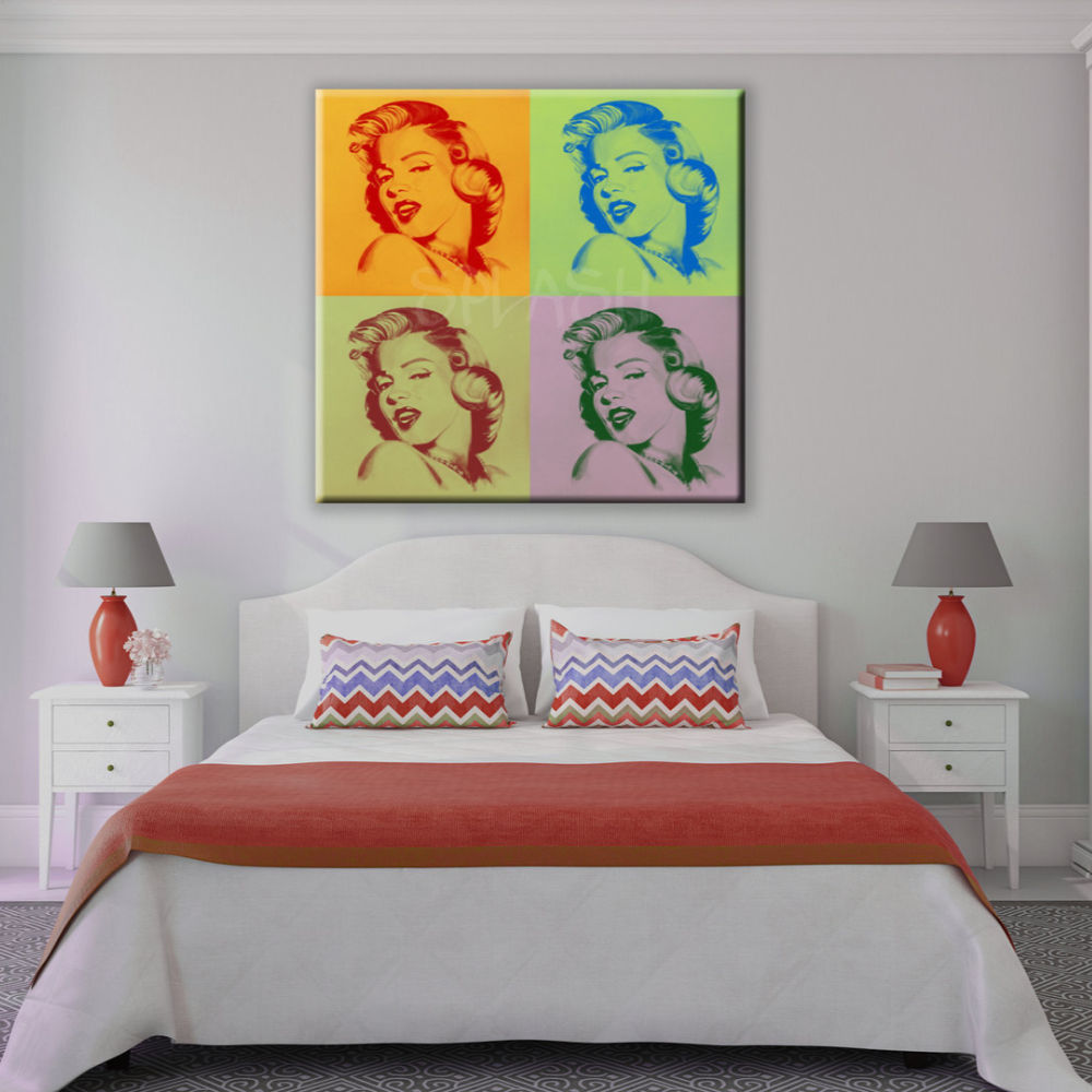 Cuadro Marylin tipo Warhol pop art