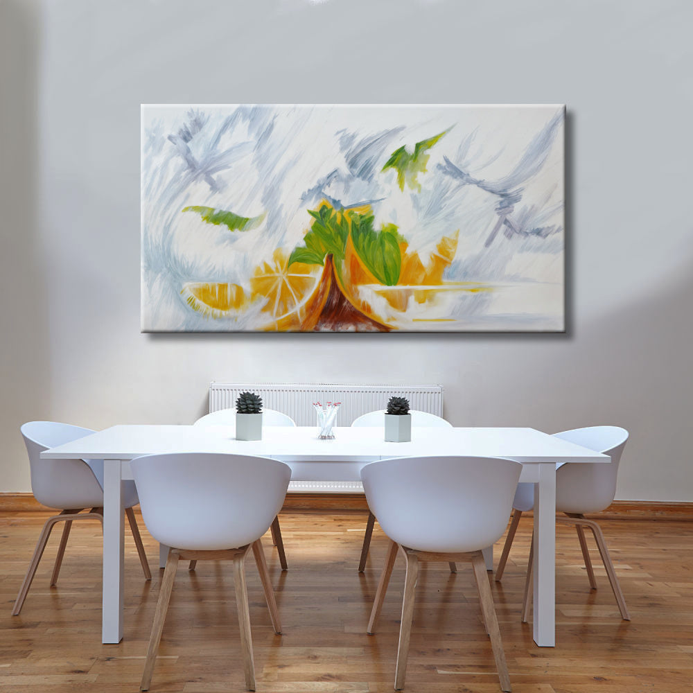 Abstracto y limones