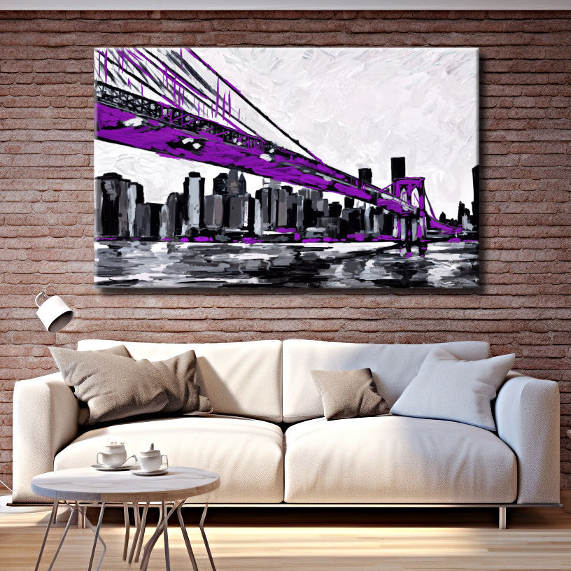 Nueva York puente de Brooklyn