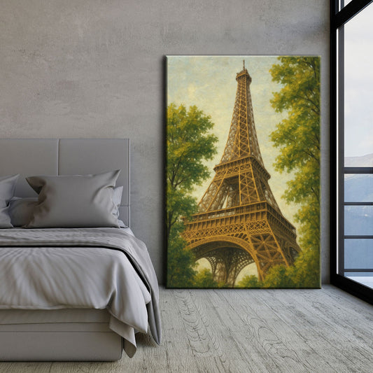 Cuadro torre Eiffel vertical