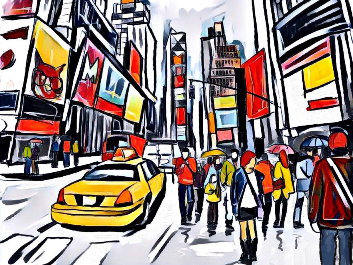 Nueva York Time Square - la obra