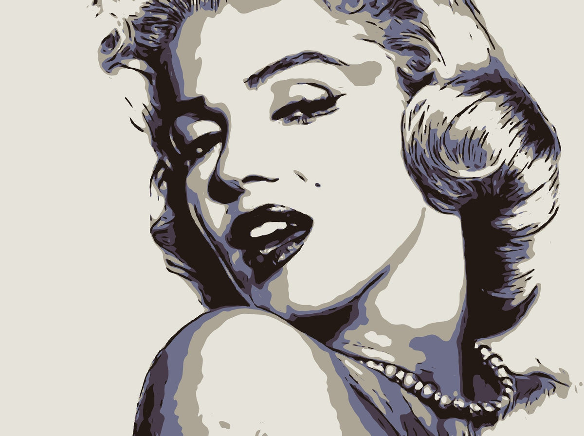 Cuadro pop art Marilyn Monroe - la obra