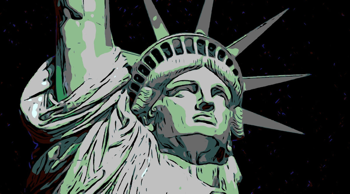 Cuadro Estatua de la Libertad New York - la obra
