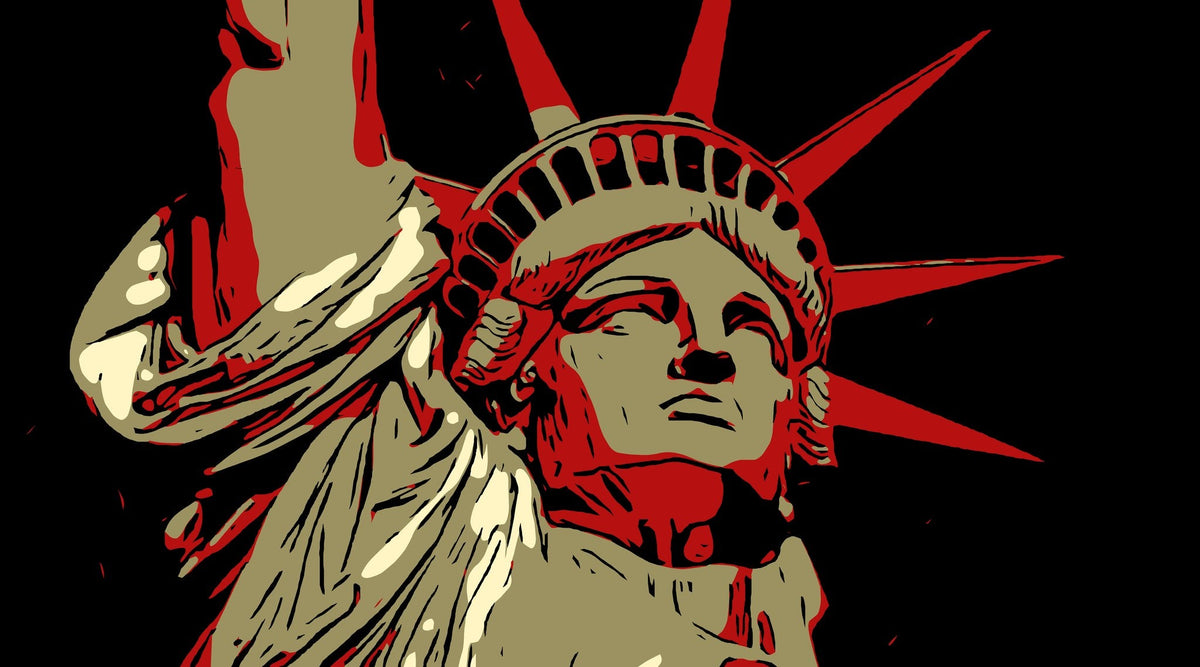 Cuadro pop art Estatua de la Libertad - la obra