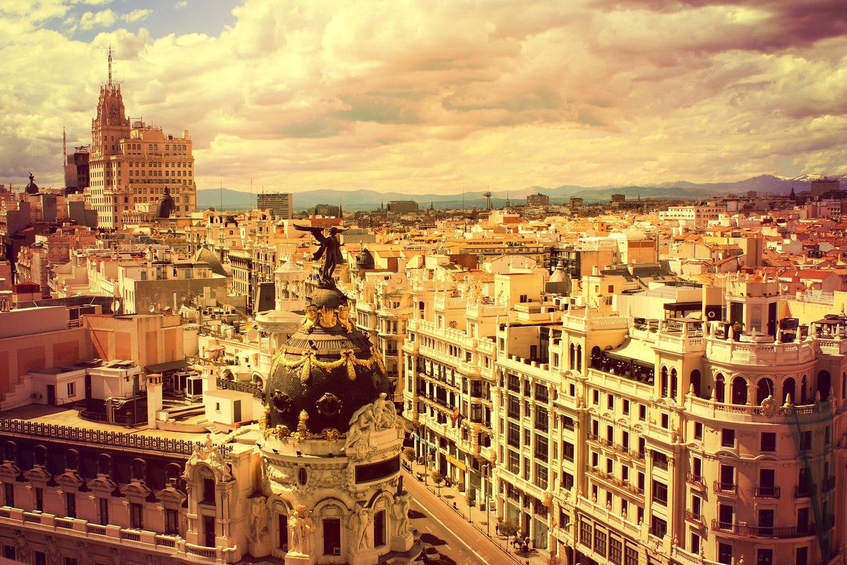 Cuadro Madrid desde Círculo Bellas Artes - la obra