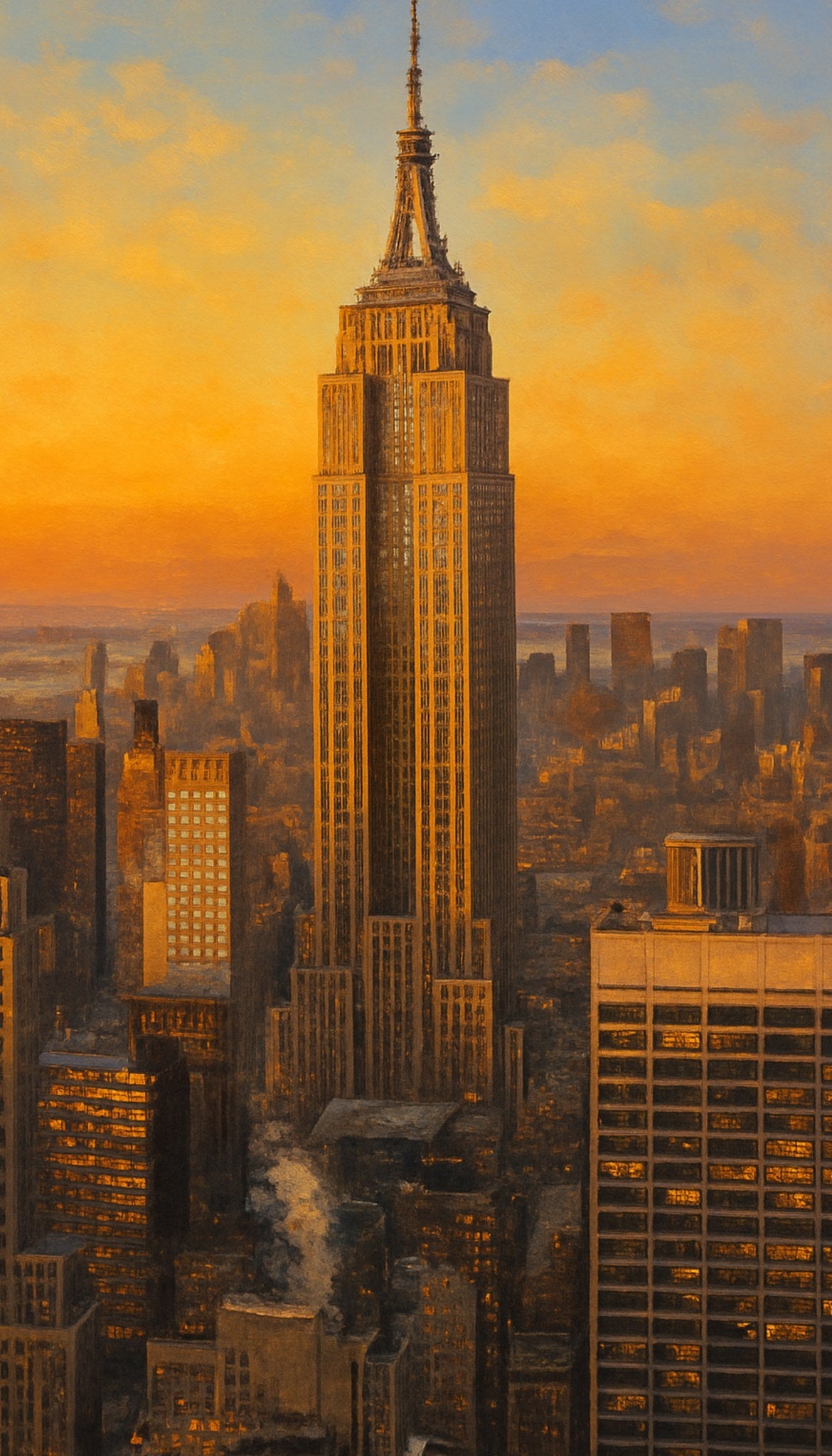 Cuadro Empire State en New York - la obra