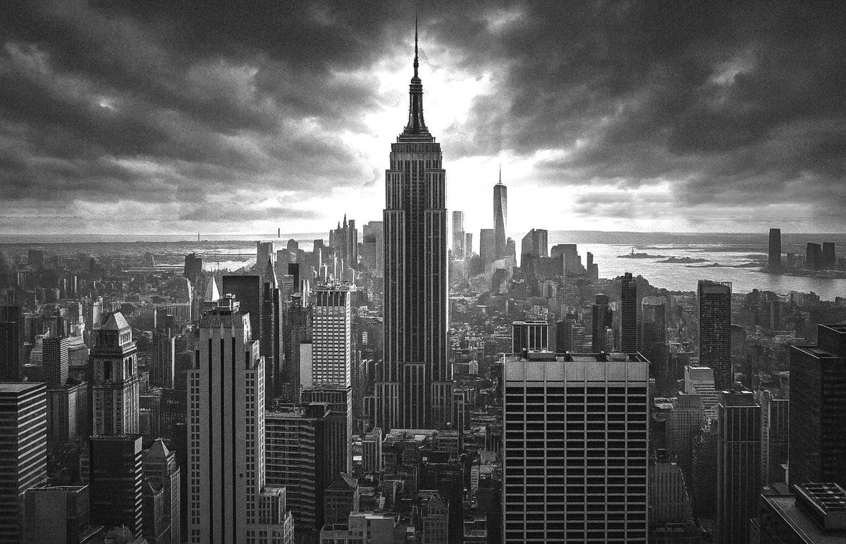 Cuadro Urbano skyline de New York - la obra