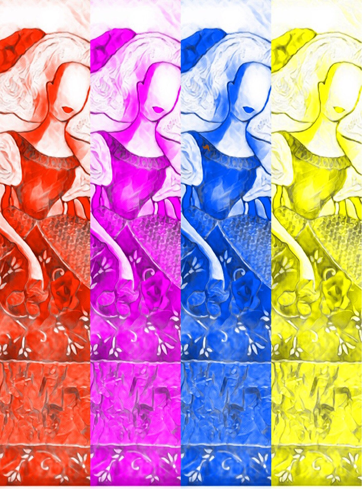 Cuarteto Meninas Modernas de Colores - la obra