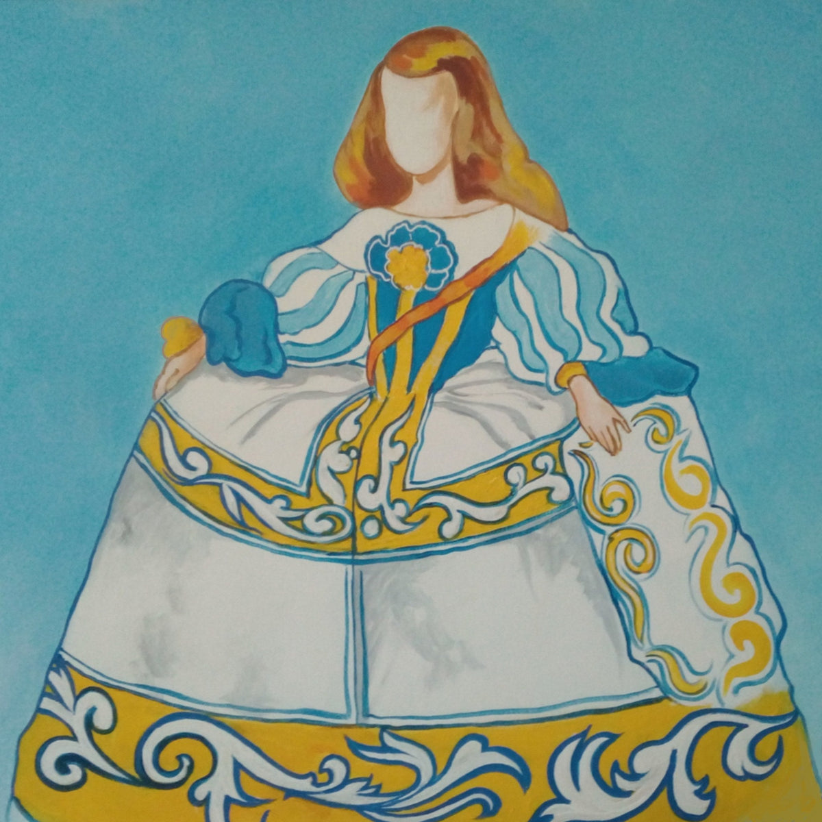 Menina inspirada en Talavera de la Reina - la obra