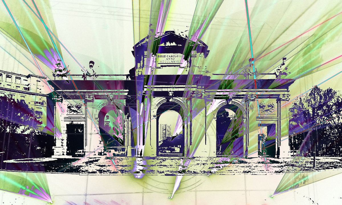 Cuadro Puerta de Alcalá Madrid Fantástico - la obra