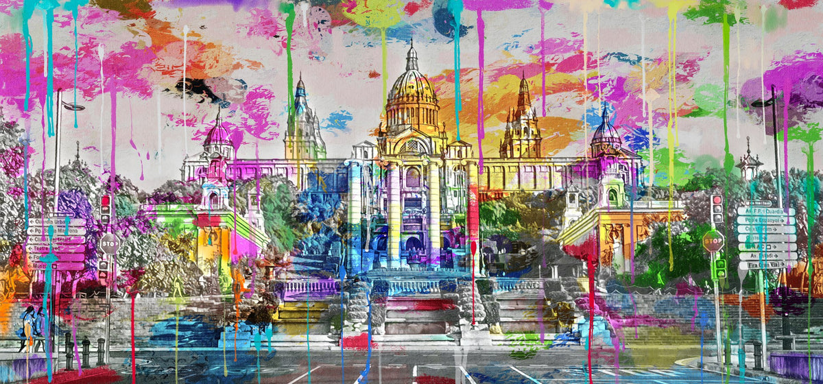 Cuadro Museo Nacional Arte de Barcelona - la obra