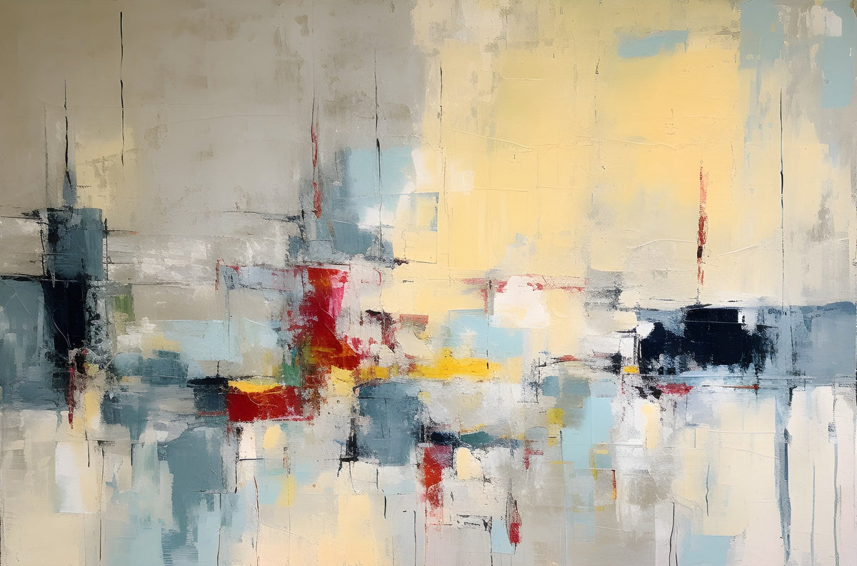 Sinfonía Cromática - Pintura Abstracta - la obra